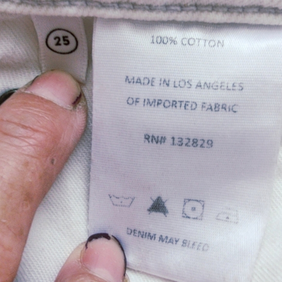 GRLFRND CASSIDY MID RISE STRAIGHT MULHOLLAND WOMENS SIZE 25 - Picture 6 of 15